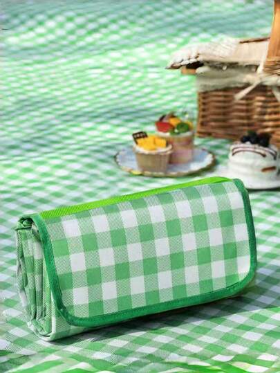 1 件装户外野餐垫，便携式露营垫，沙滩防潮垫，帐篷地垫，防水草坪垫，室内外家庭游戏旅行毯（请注意图片说明）