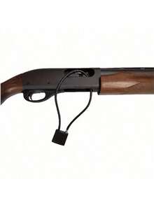 1 pieza Cable de bloqueo, candado de manija de gabinete, cable de bloqueo de 15 pulgadas para pistolas, rifles y escopetas, cerraduras de seguridad y bloqueo de armas de fuego para el hogar y el almacenamiento, archivadores, armarios, puertas de refrigerador, cobertizos, cerraduras de puertas para mascotas