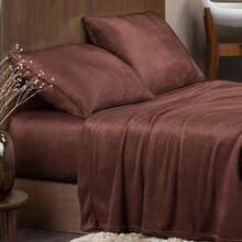 ESQUIMAL Juego de Sábanas Cálidas para el Invierno, Ultra Suaves, Cubre Colchones de hasta 40 cms de Alto (Varadero (Café), King Size) UGUQ - Cereza (Rosa) - Ver 11