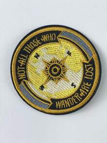 户外风格刺绣贴布，DIY 服装装饰熨烫贴花，服装配饰，适用于牛仔裤、包包 - 彩色 - 查看 4