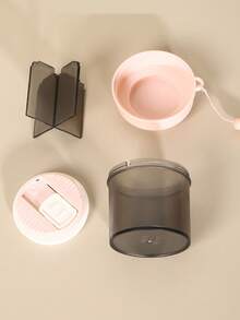 1 件便携式密封药丸收纳盒，适合旅行使用，配有迷你多功能药盒存储迷你便携式药丸收纳盒 - 4 隔间药盒平板电脑存储容器每周药盒药物分配器每周药物存储容器假日必需品返校用品旅行必需品旅行配件旅行必备品 - 彩色 - 查看 8