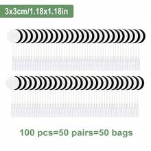 TENS 装置替换垫 自粘电极垫 2mm 针连接器 可重复使用的 EMS 按摩贴片 各种形状和尺寸 - 彩色 - 查看 23