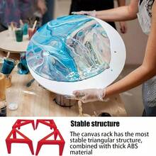 Canvas Stands Paint Pouring, Pouring Paints Painter Stand, Paint Pouring Support Stands, Convenient Painting Bracket, Paint Pouring Art Tools, Adjustable Canvas Stands, Art Supplies Beginners, - inicial - Ver 3