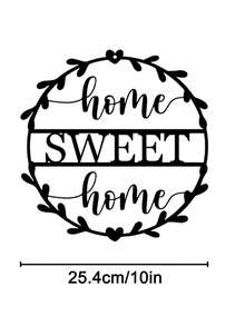 HELLOYOUNG 1pc Personalized Door Plaque - Modern Front Door Decor, Customizable Family Name, Door Knocker And Hanging Nameplate | Weather-Resistant Indoor/Outdoor Decorative Accessory, Multipurpose, Decorative, Reusable, Ideal Gift For Him, Her, Boyfriend, Dad, Girlfriend, Mom, Family, Friends