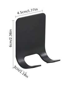 1 peça/2 peças/4 peças 304 suporte de lâmina de barbear de aço inoxidável gancho de barbear suporte autoadesivo aço inoxidável gancho de armazenamento de utilidades gancho de chuveiro para navalha banheiro organizador de cozinha para tomada robe toalha bucha roupão casaco, enviar fita adesiva dupla face, ferramentas para homens natal para presente de feriado - Multicolorido - Ver 10