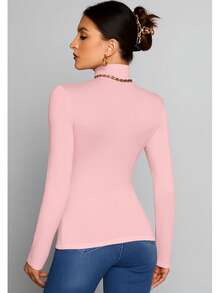 Women Blouses - Pink - View 2