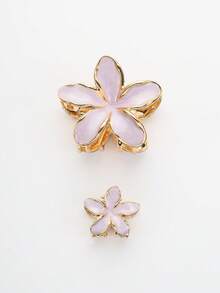 3 piezas de pasador de pelo de aleación de zinc con esmalte de flor de lirio, pasador de pelo lindo para verano y vacaciones en la playa, pasador de pelo con flor de huevo de celebridad de internet con temperamento, cubierta de cabello semi recogido para mujer, pinza para el cabello, pasador de hada (estilo aleatorio de cartón) Pinzas elegantes para el cabello Accesorios de invierno para el cabello Moda Pinzas para el cabello