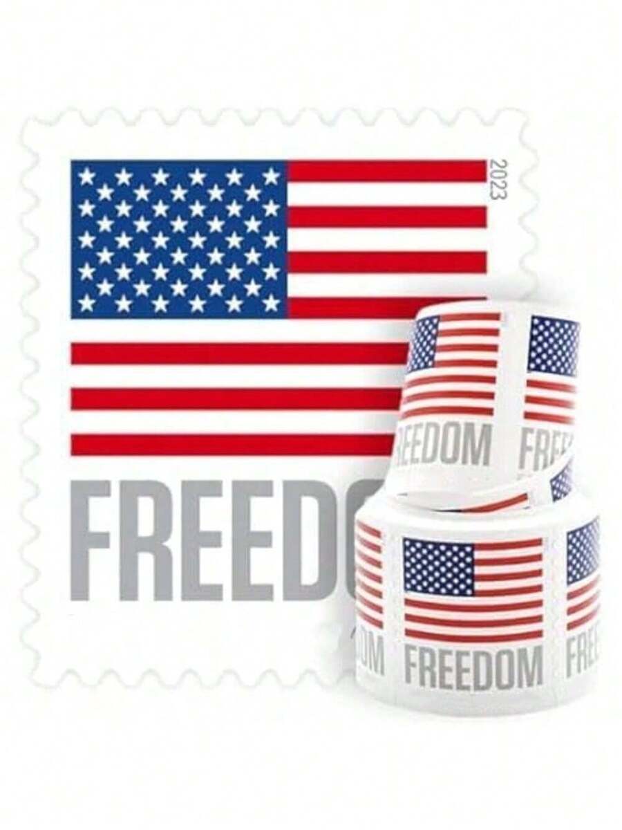 2024 Permanent Flag (Roll Of 100) | Suitable For Mailing Greeting Cards And Letters. Perfect For Everyday Correspondence, Especially For Spring Greeting Cards, Easter Greetings, Mother's Day Greetings, Wedding Invitations, And Personal Correspondence. Suitable For Personal Correspondence, Holiday Greeting Cards, School Supplies, Toys, Personal Correspondence, Daily Correspondence, Regular Mail Greeting Cards, Invitations, Postcards, Packages, Money, And More. [This Section Appears Unrelated And May Be An Error.] Free Shipping [This Section Appears Unrelated And May Be An Error.Local Usa Stock