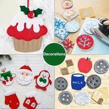 5/10 件彩色无纺布手工 DIY 幼儿园手工布剪纸布编织布彩色毛毡 22 片混色涤纶毛毡用于工艺品