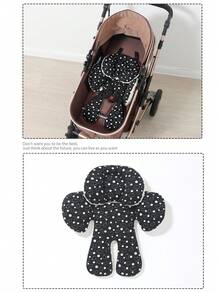 وسادة مقعد من الفرو المنفوش لعربة الأطفال قطعة واحدة، وسادة مناسبة لجميع المواسم لعربة الأطفال، المهد، عربة الدفع، إكسسوارات الطفل الحديث الولادة