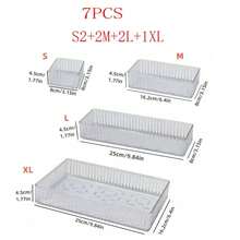 صندوق تخزين مكياج أكريليك كبير السعة، صندوق عرض أدوات التجميل متعدد الوظائف، صينية تخزين مقسمة متعددة الأحجام، أدوات العناية باليدين، صندوق تخزين مستحضرات التجميل، منظم الخزانة، صندوق تخزين المكتب والخزانة، ملحقات الحمام، منظم الوجه والأدراج، منظم متعدد الأغراض لتخزين المنزل