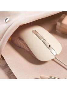 HP M280 Wired Gaming Mouse With Customizable RGB Lighting, High-Precision Optical Tracking, Non-Slip Matte Grip, Plug-And-Play USB, Universal Gaming Peripheral, Pink, Quiet - Pink Mute - View 6