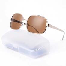 1pc Red Fashion Fashion Glasses For Beach Tourism, Men's Dressin Style Women's Square Circle Frame Alloy Glasses Lightweight & Versatile, Suitable For Daily Wear, Red Brown Gray Color Vintage Shades Accessories Halloween Beach Accessories Glasses Project Mayhem Fashion Glasses Fight Club Tyler Durden Oliver Peoples 523