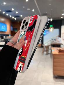 Funda para teléfono Mulan  con diseño de elementos de arte chino, compatible con iPhone 16, 15, 14 Pro Max, 13, 12, 11, XR y XS Plus. Fabricada en silicona TPU, ofrece protección contra golpes y caídas, además de una excelente sensación al tacto. Es el regalo ideal para familiares, amigos y seres queridos. - Blanco - Ver 5