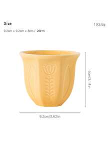 1個中東陶瓷杯，濃縮咖啡杯，土耳其咖啡杯，阿拉伯咖啡杯 - 250ml/8.5oz 花卉圖案，啞光釉 - 可洗碗機 濃縮咖啡、抹茶、茶杯 - 優雅北歐餐具，沙烏地阿拉伯國慶日禮物 - 彩色 - 查看 21