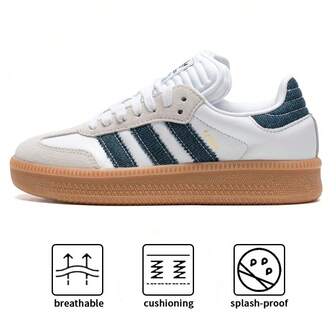Adidas Originals Zapatillas deportivas de caña baja SAMBA XLG, zapatos deportivos unisex, zapatos casuales para correr, viajar, JQ7440