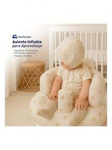 Inflatable Baby Chair (47 * 49 * 35 Cm). Bluelander - Beige - View 8