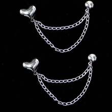 2 件可调节磁性裤夹和袖口夹，适用于薄型衣物，可拆卸下摆夹，适用于裤子和 T 恤，强力磁性夹扣 - 彩色 - 查看 10