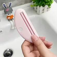 4 Plastic Easy To Squeeze Manual Toothpaste Dispensers, Lightweight And Ideal Bathroom Cleaning Tools - 4 vật phẩm ngẫu nhiên - Xem 4