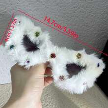 1 Peça Óculos de Plush Olho de Gato, Fofo e Engraçado, Retrô e Fashion, Óculos de Desejo Puro da Garota Quente em Formato de Coração