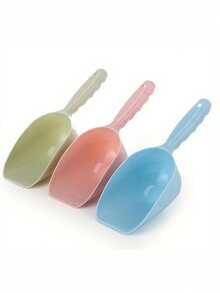 1pc Ergonomic Pet Food Scoop - Ideal For Mixing & Serving Wet Food To Dogs And Cats - Multicolor - View 5