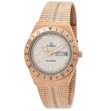 Timex Q Quartz Cream Dial Women's Watch TW2U95700VQ - Màu be - Xem 1