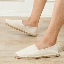 透气吸汗速干防滑编织渔夫鞋亚麻鞋休闲鞋男女帆布鞋