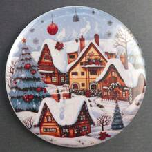 1PC Manual Christmas Bottle Opener Refrigerator Magnets For Beer And Beverages - Easy To Hold Round Bottle Opener, Decorative Fridge Magnet With Nativity, Santa Claus, Snowman Elements, Fun Kitchen Supplies, Thanksgiving, Christmas And New Year Gifts, Christmas Party Supplies, Family Dinner