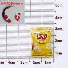 5/10pcs Refrigerator Magnets Set, Decorative Resin Candy Snack Bag & Tree Design Fridge Magnets, Personalized Magnets For Kitchen, Office, Whiteboard, Dishwasher, Best Gift For Home Decor - Multicolor - View 12