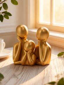 1pc Polyresin Decoration Craft, Creative Figure Design Decoration Object For Home Best,Used For Home Desktop Decoration, Gifts For Classmates, Friends, And Family, Birthday Gifts,Resin Decorative Crafts, The Best Object For Creative People To Design Home Decoration, Are Used For Home Desktop Decorations, Gifts For Classmates, Friends And Family, And Birthday Gifts.Room Decor,