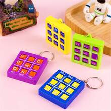 4 chiếc móc khóa ô ăn quan, quà tặng tiệc mừng em bé, quà tặng tiệc sinh nhật, túi quà, hộp đựng kho báu cho trẻ em, quà tặng tiệc giải thưởng, hoàn hảo cho các trò chơi tiệc tùng (yêu thích của cả bé trai và bé gái) - Nhiều màu - Xem 8