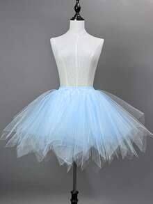Váy tutu Giáng sinh cho nữ, váy lưới nhiều lớp với đường viền bất đối xứng, váy công chúa bồng bềnh, váy voan nhiều lớp, váy không gọng, thích hợp cho sân khấu lễ hội, tiệc tùng, biểu diễn, cosplay, khiêu vũ, trang trí lễ hội, váy lót cô dâu/phù dâu trong đám cưới, trang phục Giáng sinh, mùa hè, đi biển. - nhiều màu - Xem 17