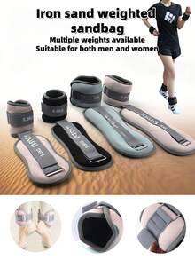 2 PIEZAS Dos juegos de equipo de protección invisible para tobillos, piernas y muñecas para estudiantes y familias, adecuado tanto para hombres como para mujeres, equipado con bolsas de ajustables. Están reforzados con costuras, tienen una apariencia robusta y contienen materiales absorbentes de humedad en el interior.