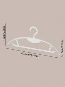 20 pièces de cintres courts gris aléatoires antidérapants, accessoire ménager essentiel