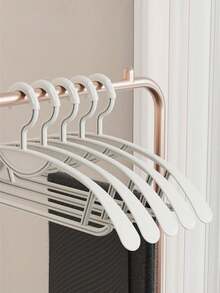 20 pièces de cintres courts gris aléatoires antidérapants, accessoire ménager essentiel