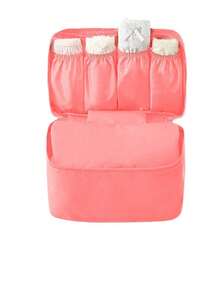 Multifunctional Portable Underwear Bag, Toiletry Bag, Travel Storage Bag, Large-Capacity Business Trip Clothing Storage Bag - 粉色 - 查看 3