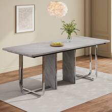 Mesas de comedor - Gris - Ver 2