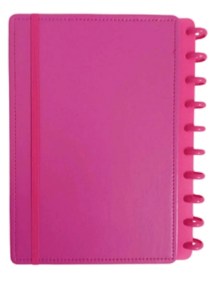 Smart Notebook A5 / B5 / A4 With Removable Discs 80 Sheets - Blue, Pink, Light Pink, Green, Lilac And Black - ROSA - View 1