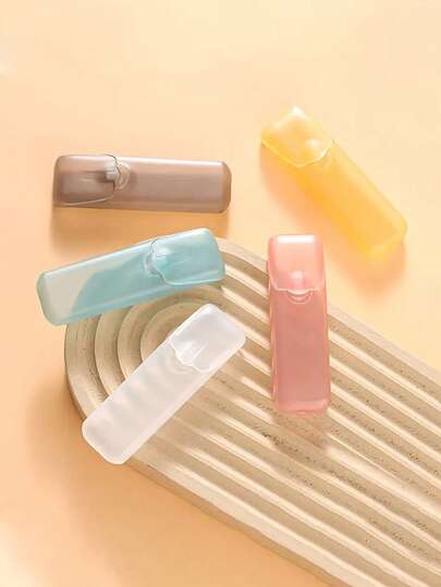 Dental Floss And Cotton Swab Box - Portable Small Medicine Box With Toothpick Holder, Multi-Color Capsule-Shaped Container For Oral Care, Travel - Hygienist's Favorite Storage Box, Mini Purse Item, Floss Stick Container, Travel Toothpick Holder, Floss Container, Toothpick Container, Bathroom Gadget, Mini Toothpick Box, Tooth Powder Container, Floss Holder, Toothpick Dispenser, Travel Toothpick, Small Travel Container,