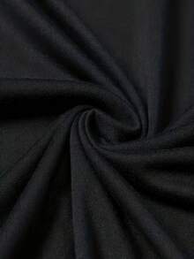 Men's Graphic T-Shirt "I Don't Need To Chill" - Casual Black Short Sleeve Band Member Design T-Shirt, Soft And Breathable Fabric, Perfect For Casual Wear Or As A Gift, Band T-Shirts - 黑色 - 查看 5