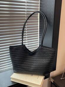 Borsa a spalla semplice di grande capacità per donne, novità 2025