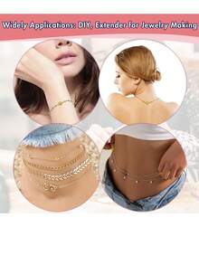 磁性可转换扣 - 易于使用的龙虾扣磁铁，适用于珠宝制作、项链和手链链条延长、可调节扣合、强力抓握、DIY 珠宝维修和更换 - 彩色 - 查看 10