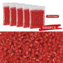1000/2000/5000 hạt nhựa nhỏ 2.6mm, hạt ghép hình pixel, hạt sắt nung chảy, hạt trang trí DIY chất lượng cao, quà tặng thủ công. - Đậu - Xem 54