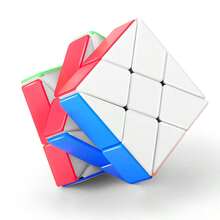 sengso 风车魔方 2x3 外星人系列魔方 适合初学者益智玩具 儿童拼图玩具 高品质儿童玩具 - 彩色 - 查看 6