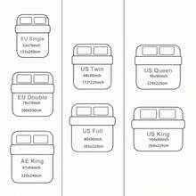 Juego de edredón de plumón de lujo dorado transpirable de 3 piezas - Incluye 1 edredón de plumón y 2 fundas de almohada, lavable a máquina - Adecuado para todas las estaciones