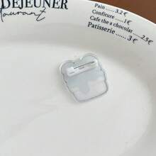 2 piezas Nuevos broches de dibujos animados INS, material acrílico, lindos pasadores, insignias y colgantes accesorios