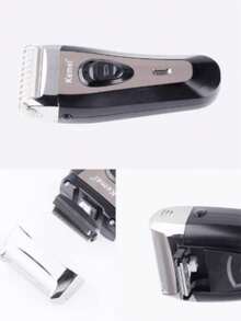 Kemei KM-9038 Reciprocating Electric Shaver, USB Rapid Charging, Rechargeable Shaver, Home Beard Trimmer, Men's Face Shaver, Gift For Boyfriend, Father's Day Gift (1pc) - Black - View 6