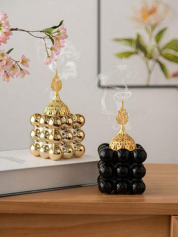 1PC Creative Incense Burner Ornaments, Home Decoration Ornaments Incense Burner, Bedroom, Living Room, Kitchen, Holiday Decoration Incense Burner Ornaments, Very Good Christmas Gifts.