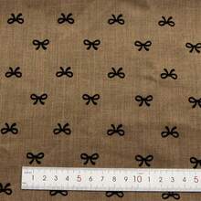 1块50x150厘米预裁绗缝天鹅绒蝴蝶结涤纶面料，适用于DIY桌布、工艺品、发饰、服装缝纫 - 多色 - 查看 7