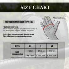 Guantes Tácticos Antideslizantes Adecuados para Montañismo Deportes al Aire Libre Ciclismo Caza Fitness - Marrón - Ver 2